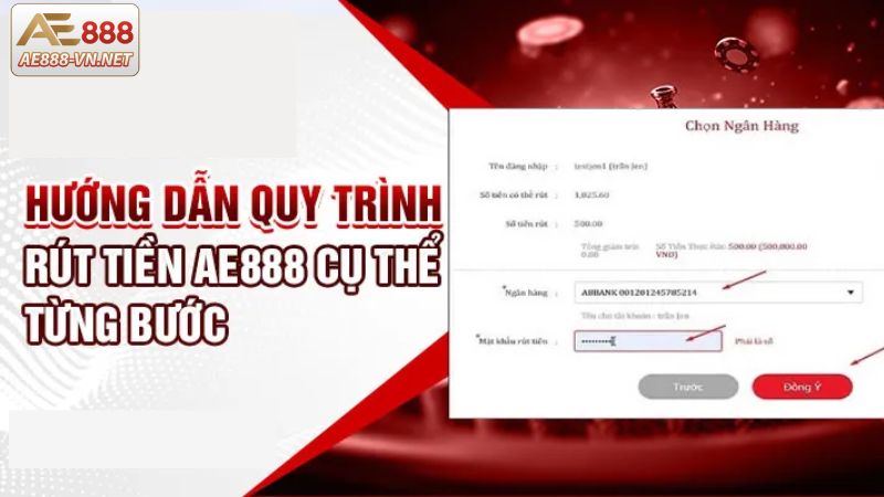 Khám phá hệ thống rút tiền AE888 chất lượng