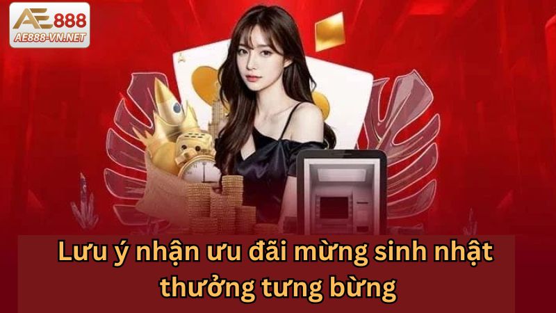 Mừng sinh nhật thưởng tưng bừng cùng các lưu ý cần nắm